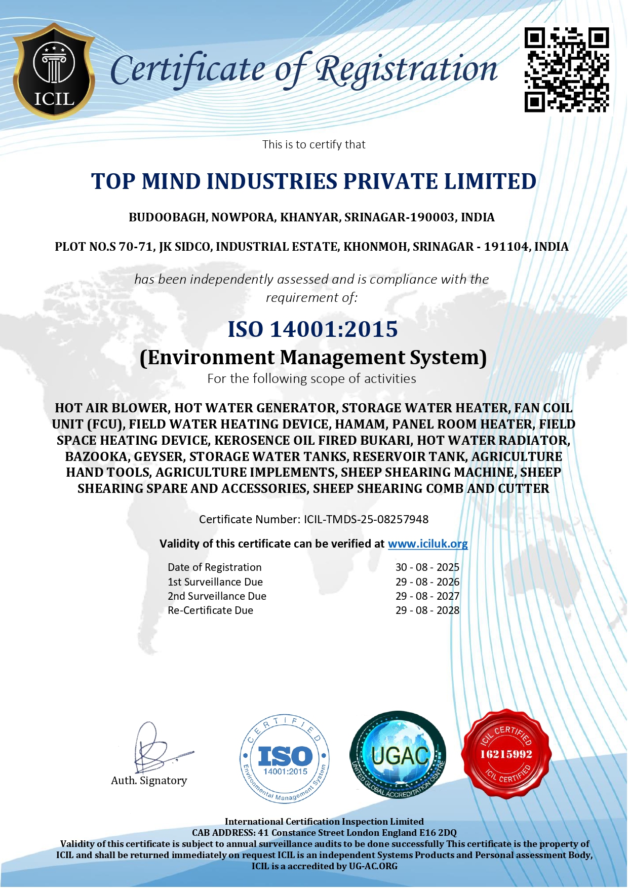 Certificate 5