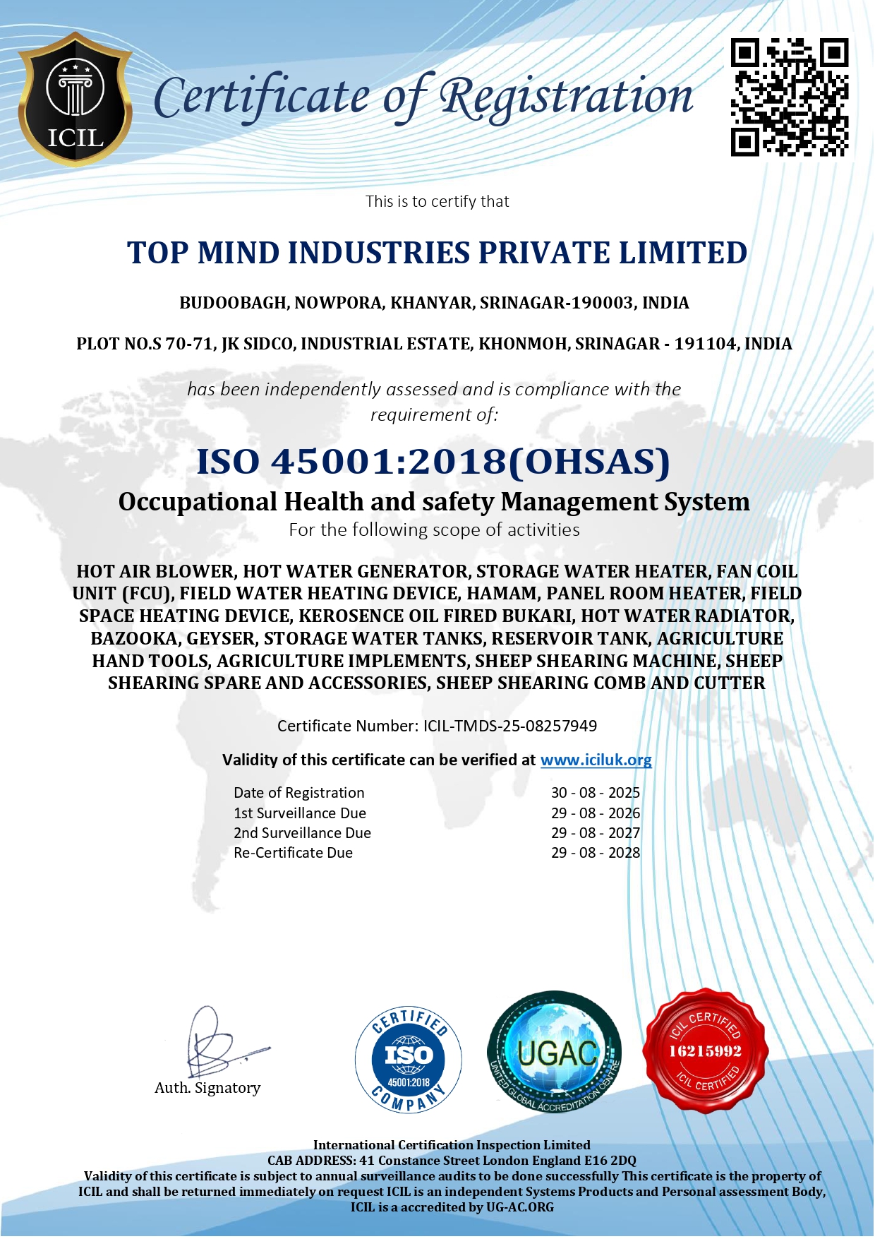 Certificate 6