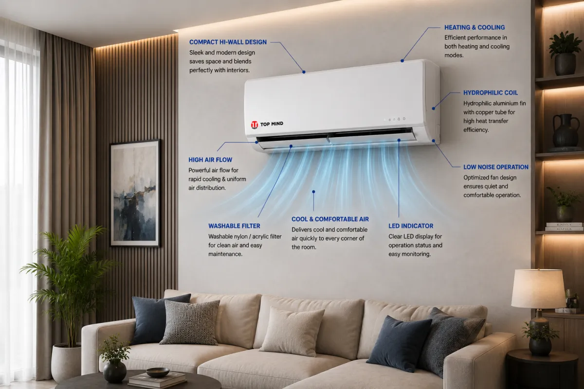High-Wall Fan Coil Unit